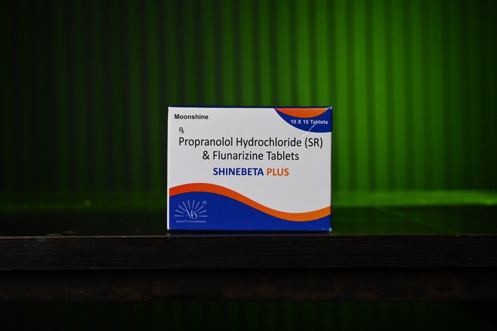 SHINEBETA PLUS — Propranolol Hydrochloride (SR) & Flunarizine Tablets